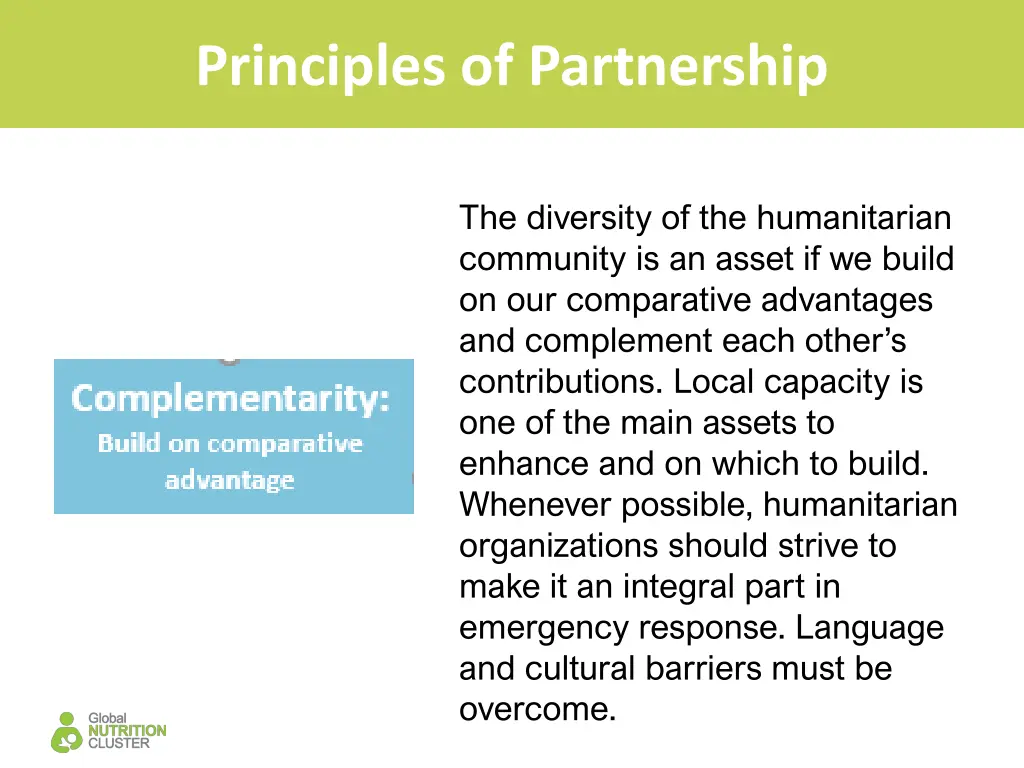 principles of partnership 5