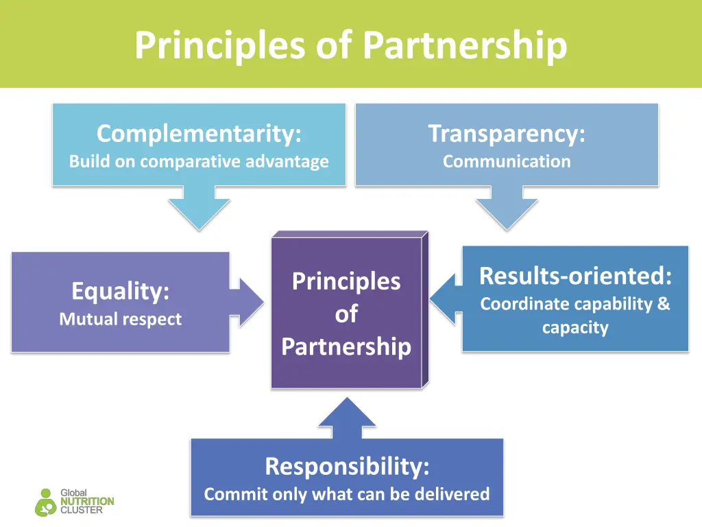 principles of partnership