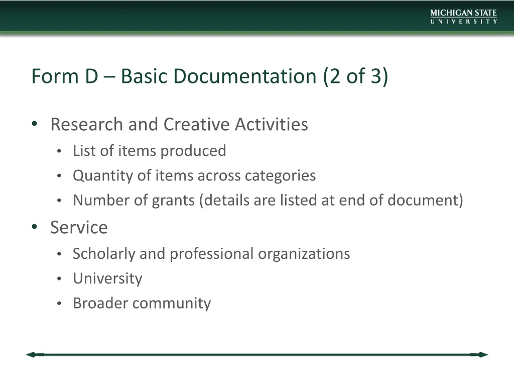 form d basic documentation 2 of 3