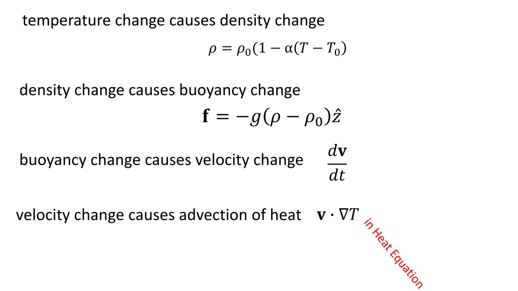 temperature change causes density change 3