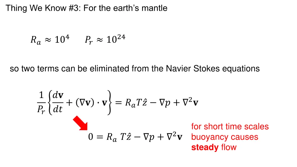 thing we know 3 for the earth s mantle 1