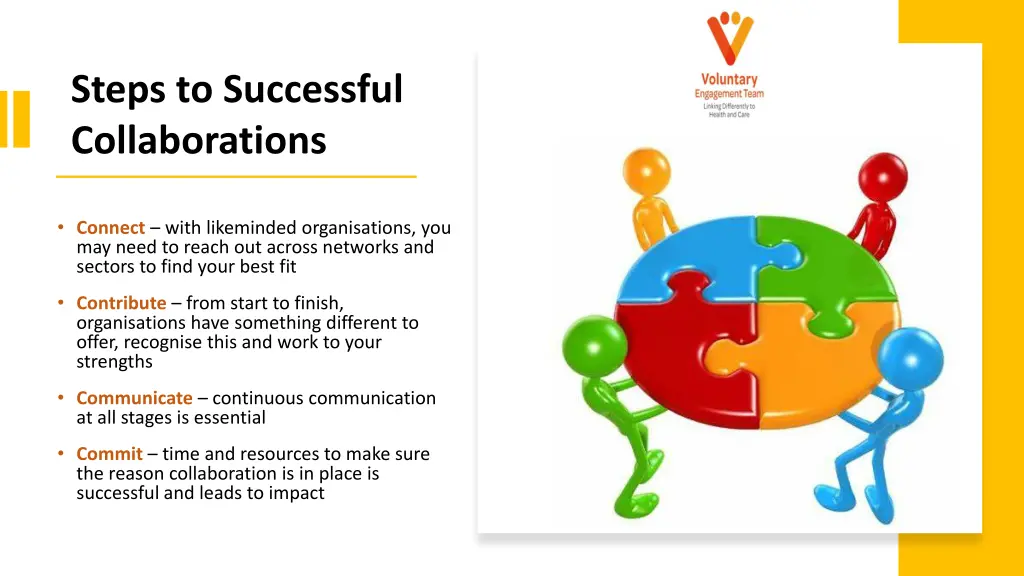 steps to successful collaborations