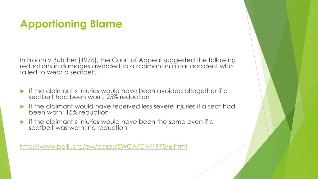apportioning blame 1