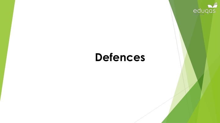 defences