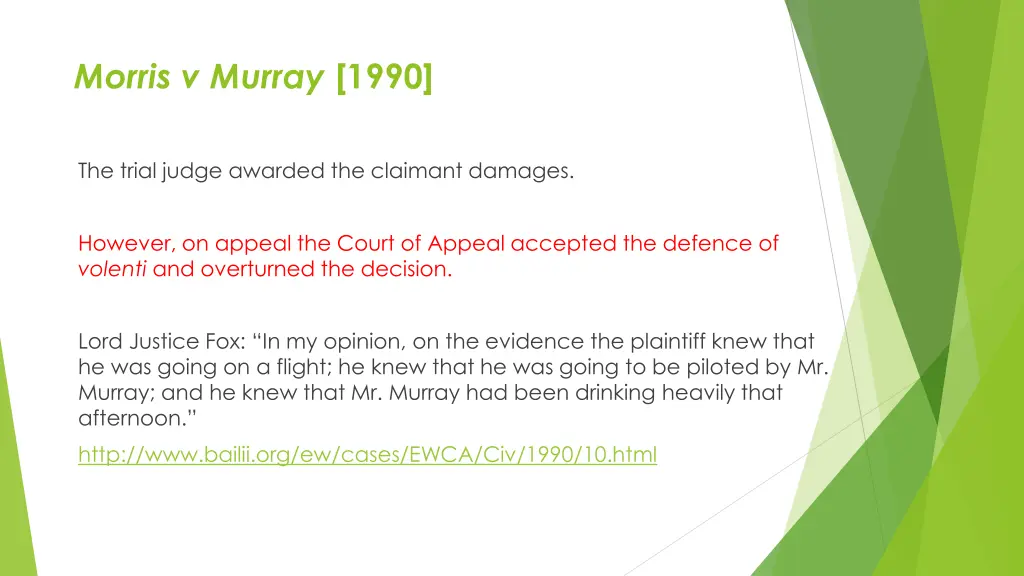 morris v murray 1990 1