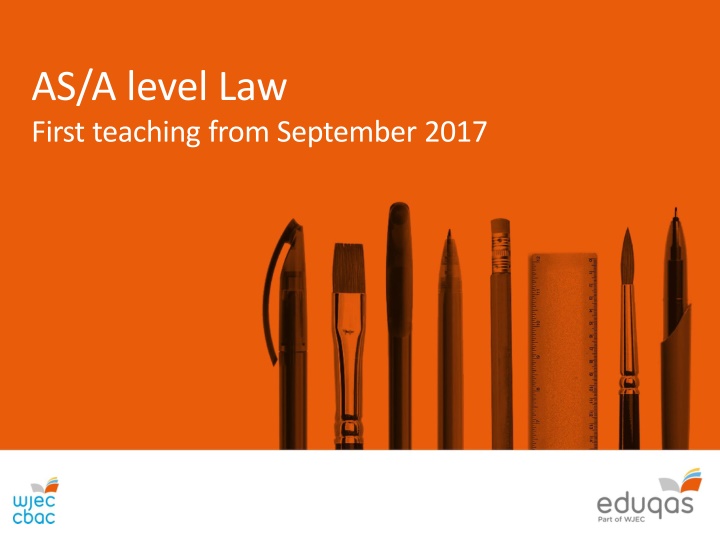 as a level law first teaching from september 2017