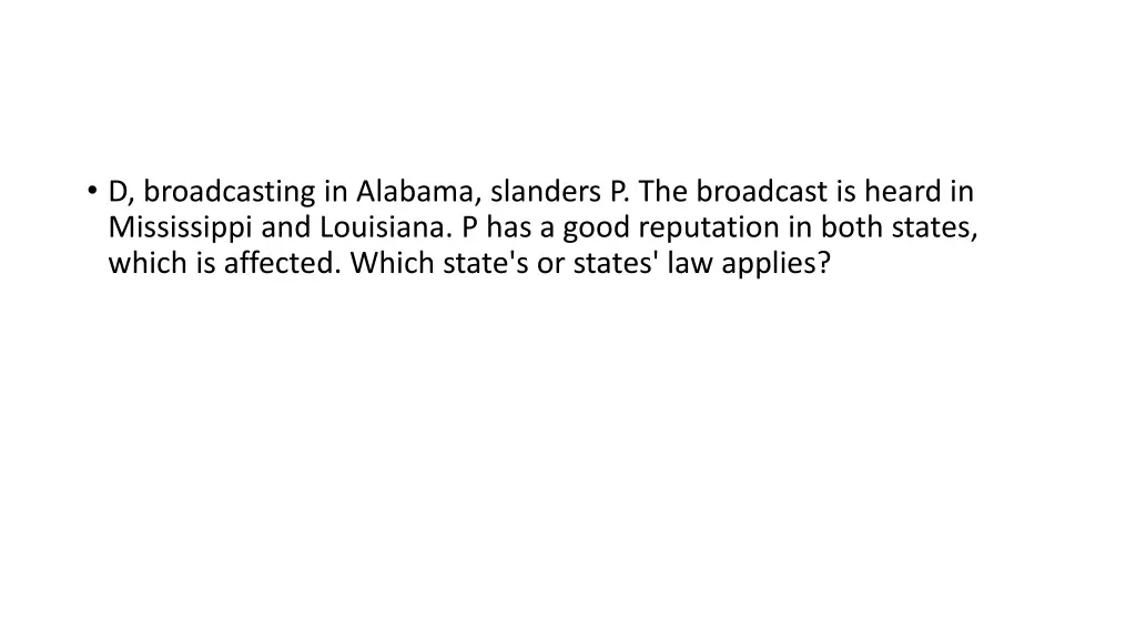 d broadcasting in alabama slanders