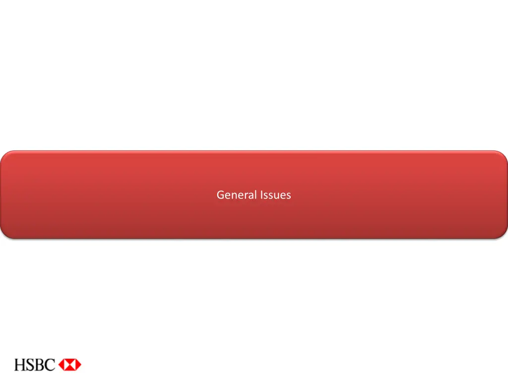 general issues