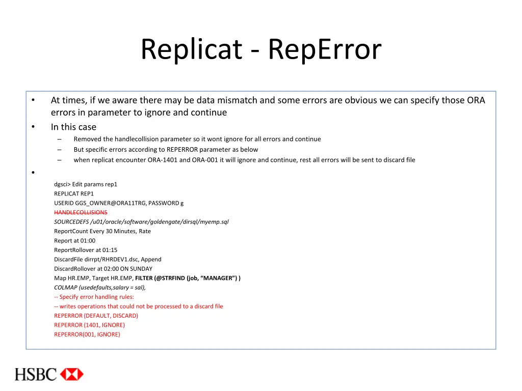 replicat reperror