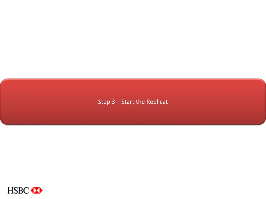 step 3 start the replicat