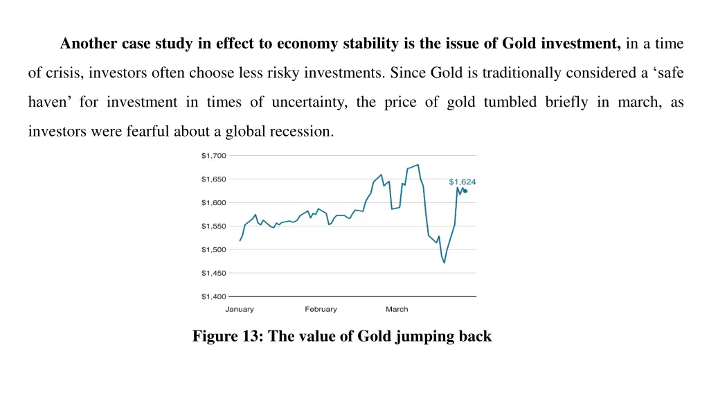 another case study in effect to economy stability