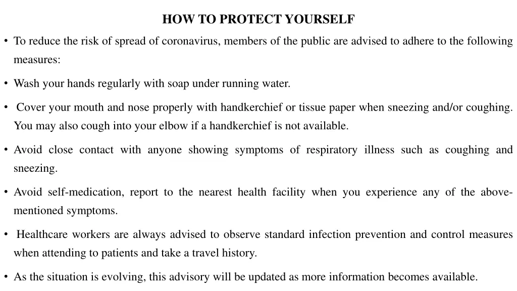 how to protect yourself