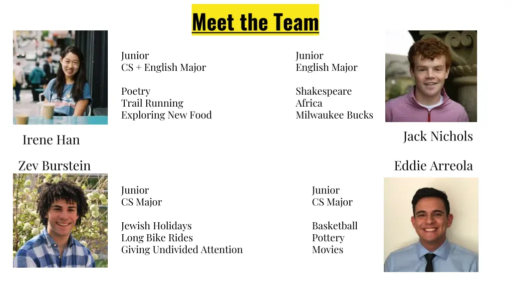 meet the team