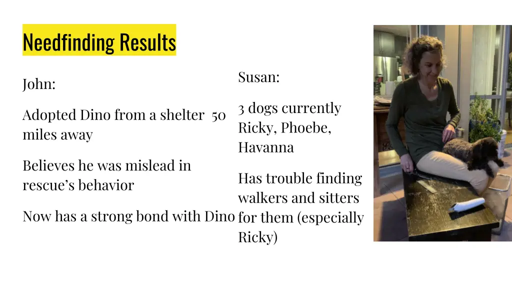 needfinding results