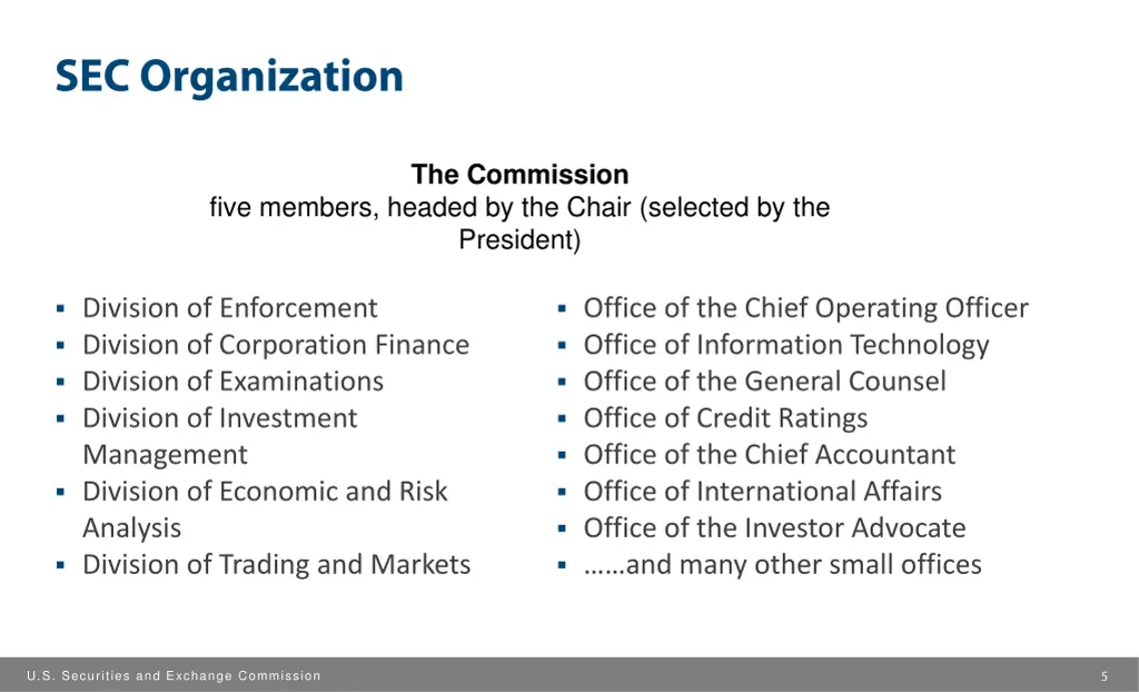 the commission