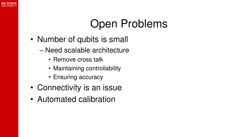 open problems