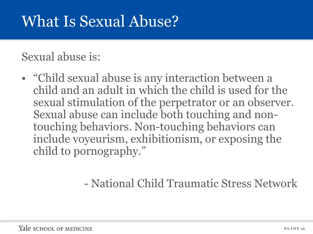 what is sexual abuse