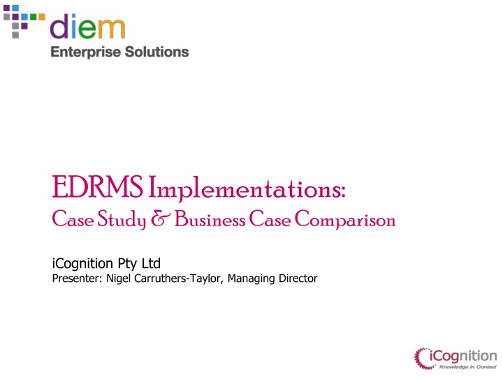 edrms implementations case study business case