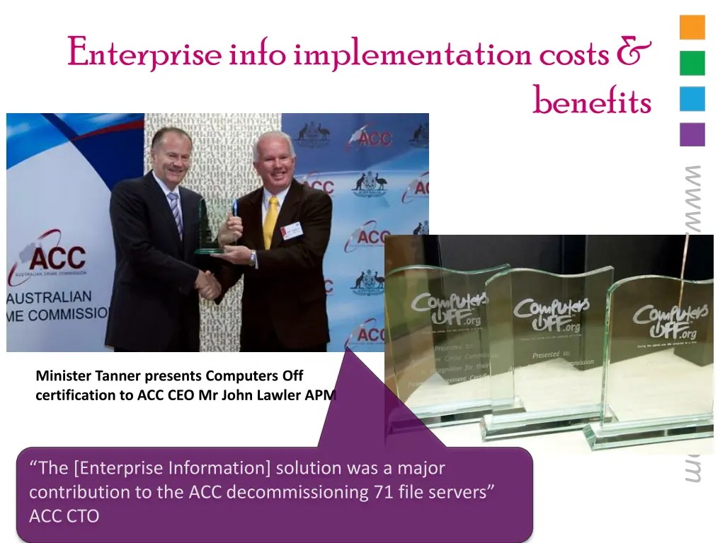 enterprise info implementation costs