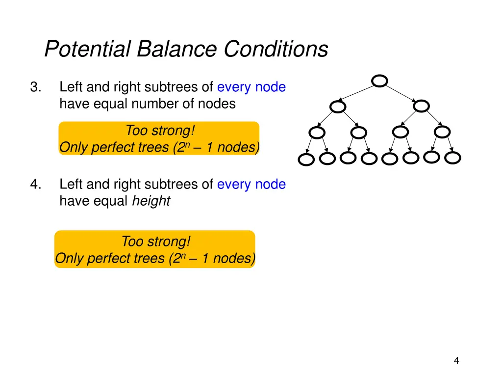 potential balance conditions 1
