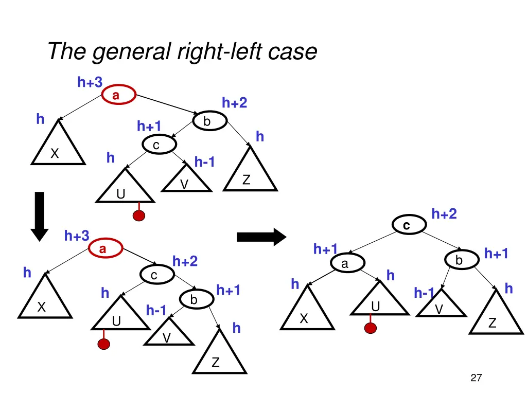 the general right left case