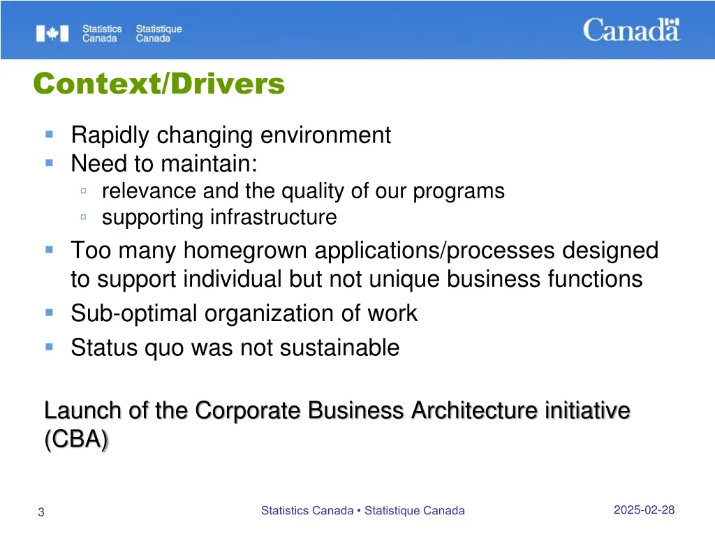 context drivers