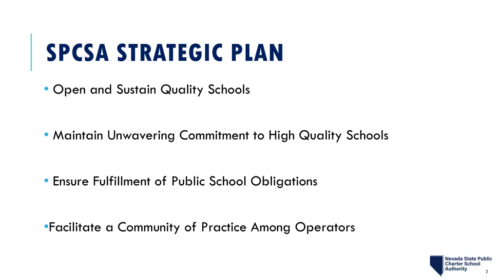 spcsa strategic plan