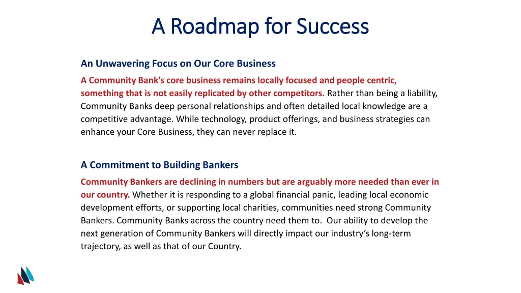 a roadmap for success a roadmap for success
