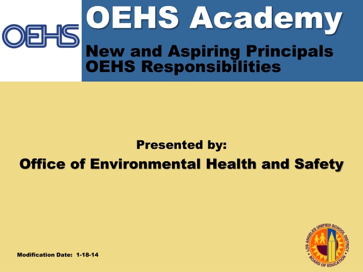 oehs academy new and aspiring principals oehs