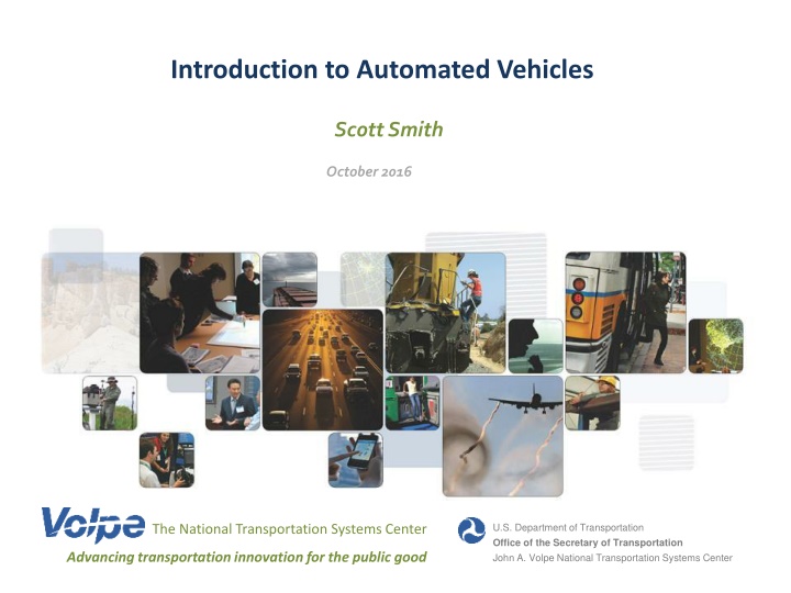 introduction to automated vehicles