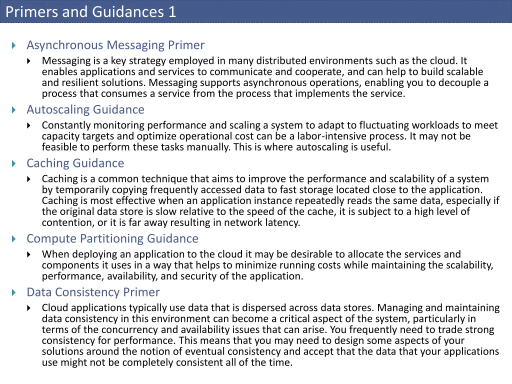 primers and guidances 1