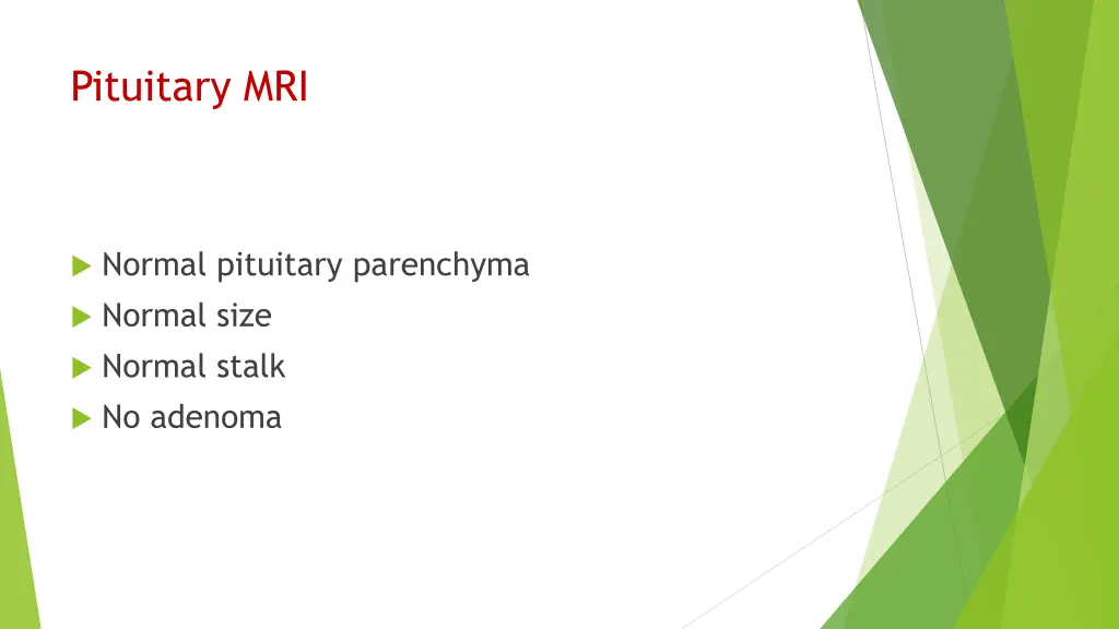 pituitary mri