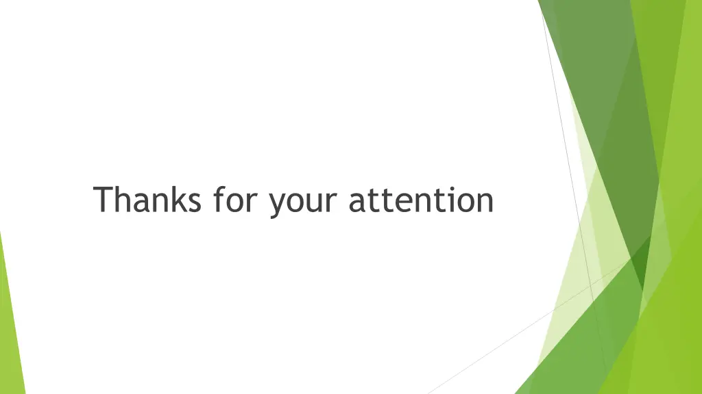 thanks for your attention