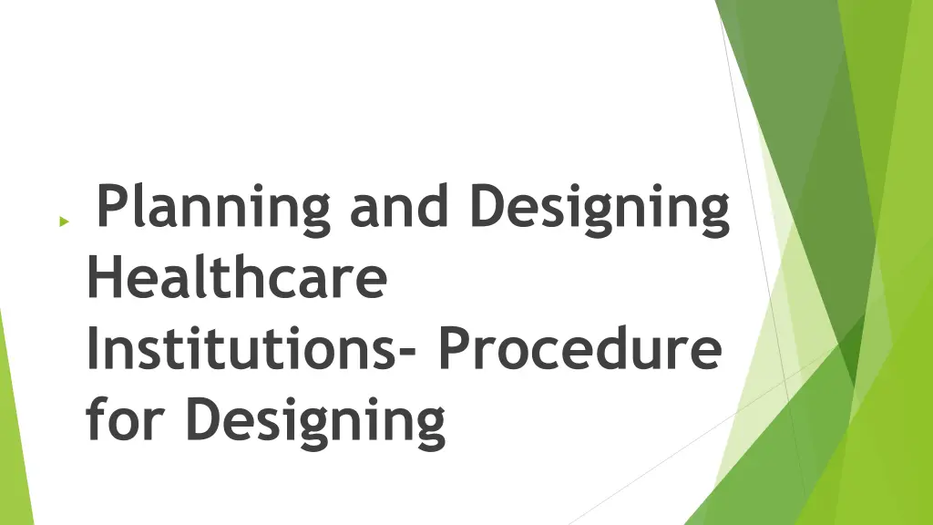 planning and designing healthcare institutions 5