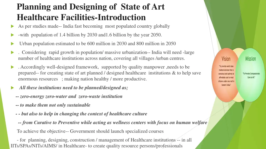 planning and designing of state of art healthcare 1