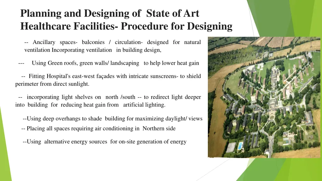 planning and designing of state of art healthcare 25
