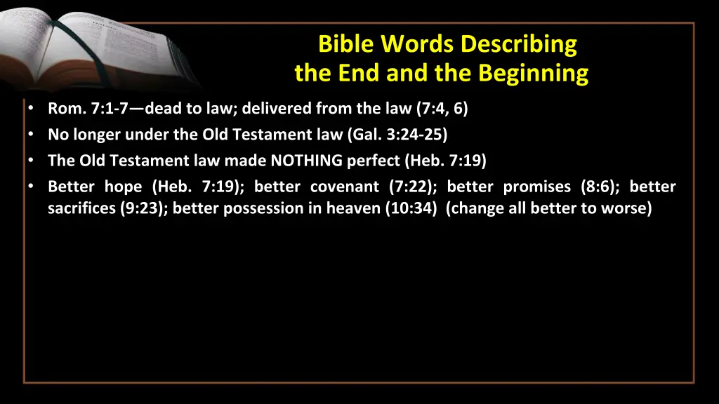 bible words describing the end and the beginning 4