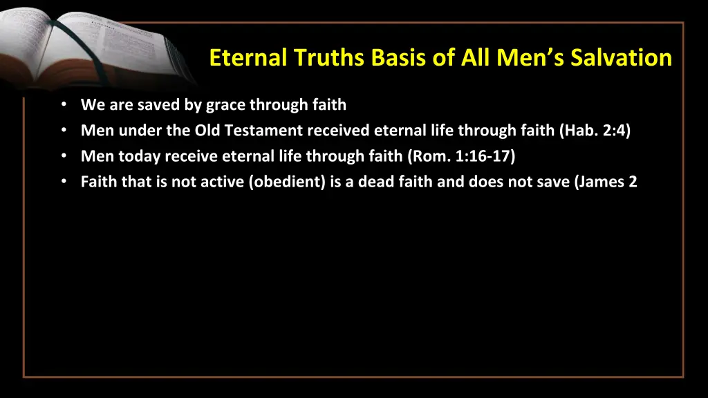 eternal truths basis of all men s salvation 4