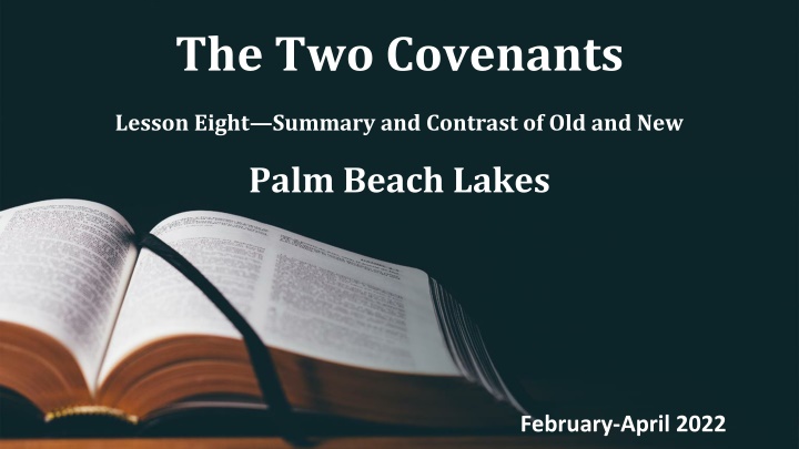 the two covenants