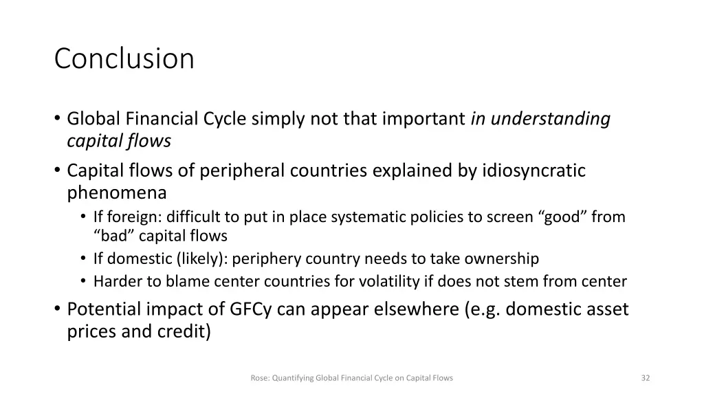 conclusion