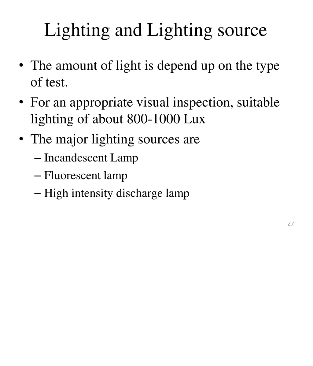 lighting and lighting source