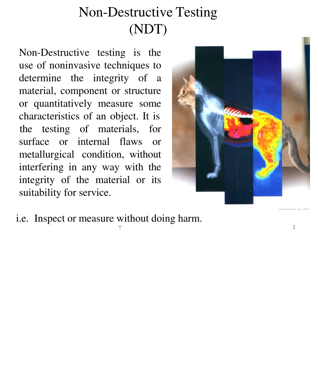 non destructive testing ndt