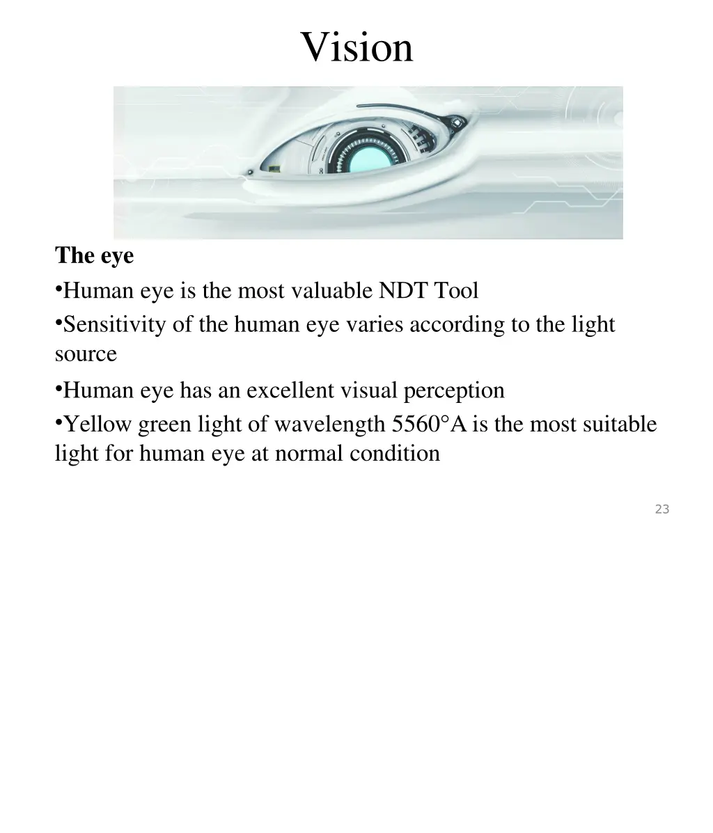 vision