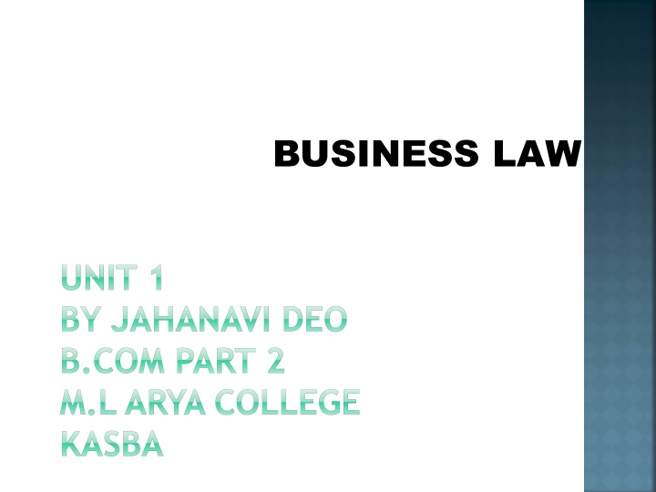 business law