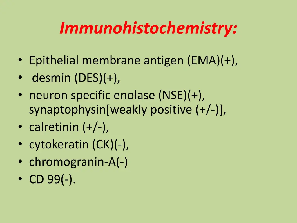 immunohistochemistry