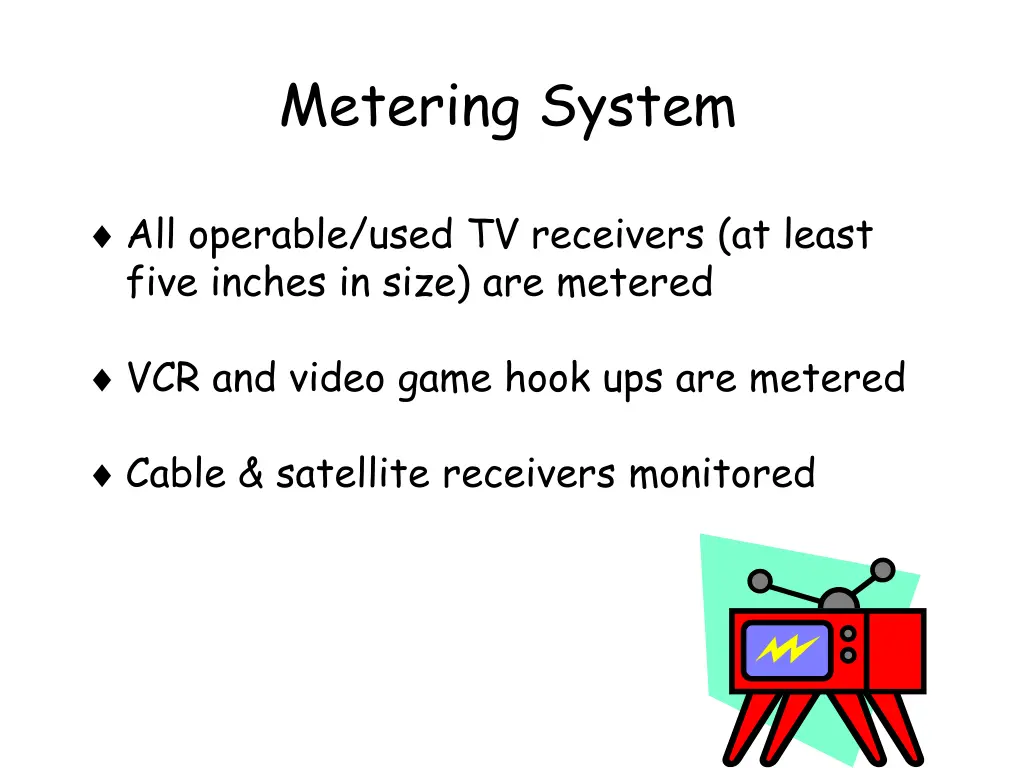 metering system