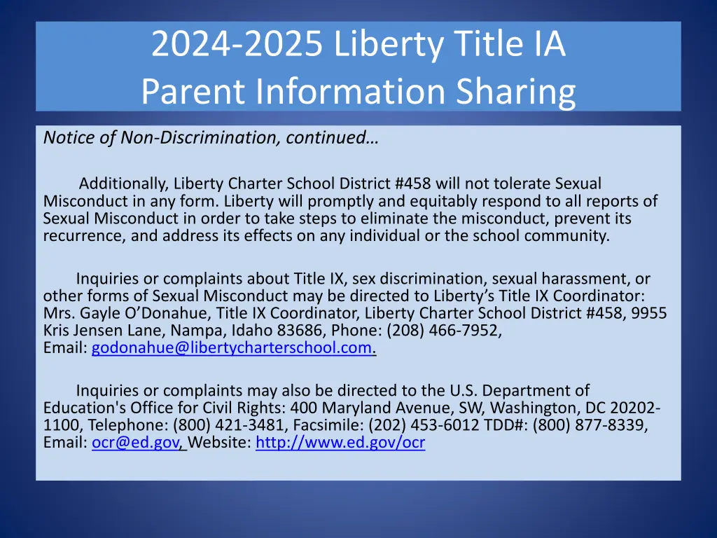 2024 2025 liberty title ia parent information 24