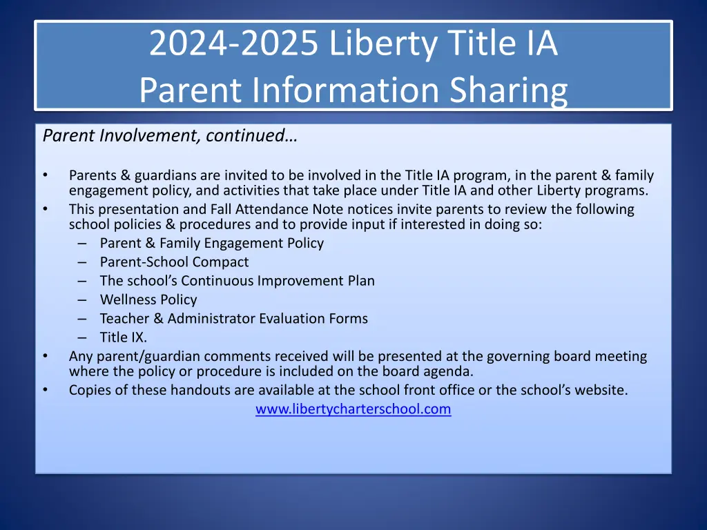2024 2025 liberty title ia parent information 6