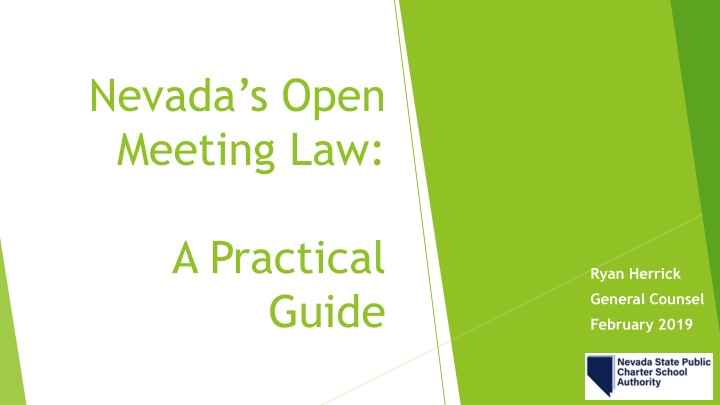 nevada s open meeting law