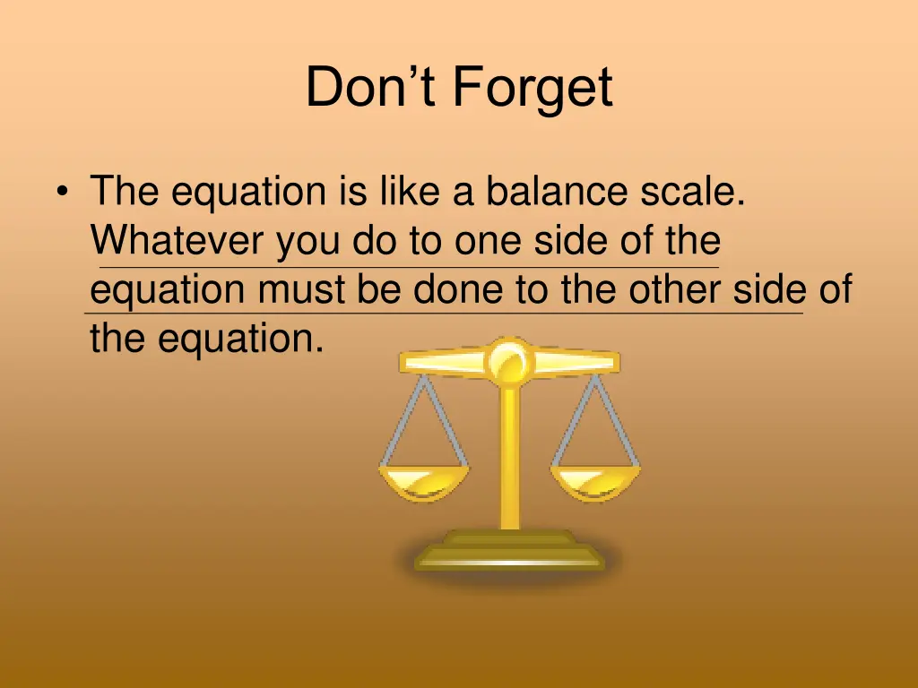 don t forget